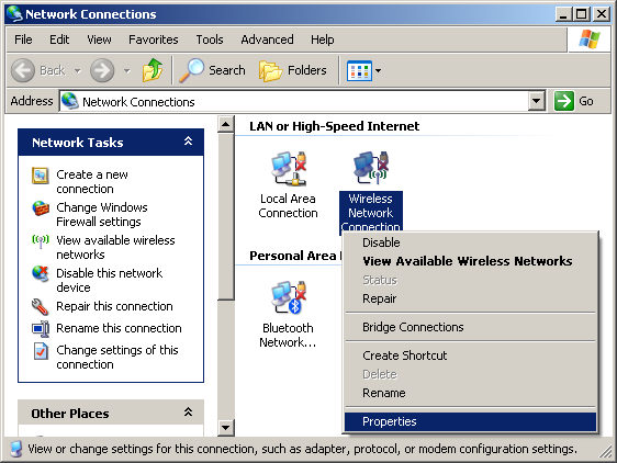 Network Connections